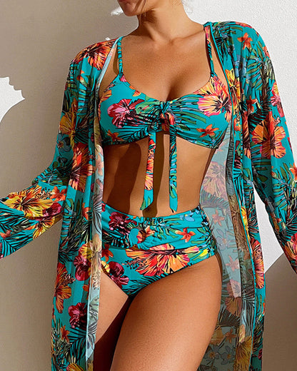 Mona™ | Bikini og blomsterskørt