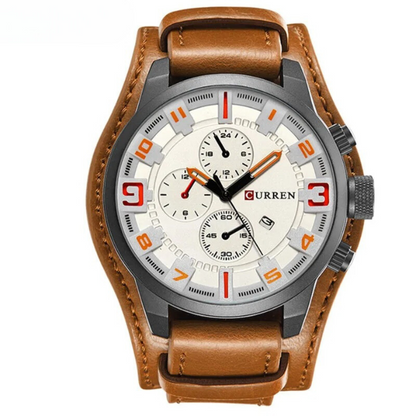 Legacy Leather Chronograph Watch