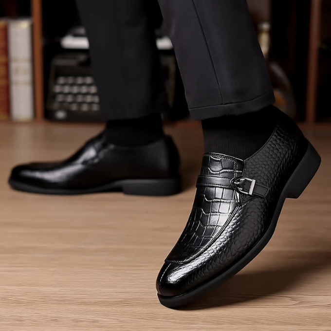 Elegant og komfortabel lædersko Langford