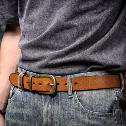 Harlan full grain leather belt for an elegant and durable look