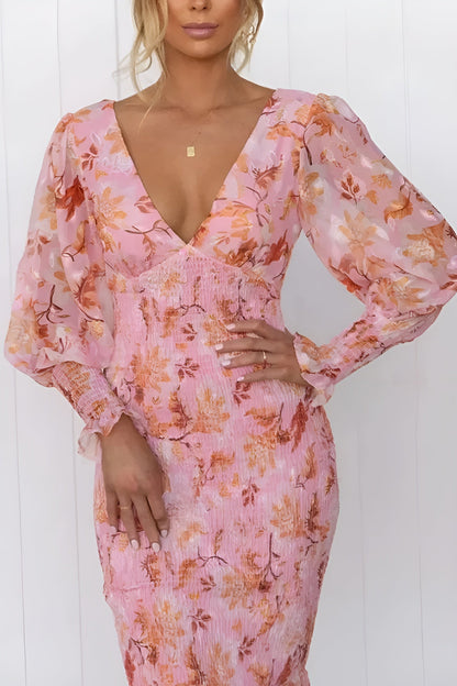 Ynne™ - Elegant blomsterkjole