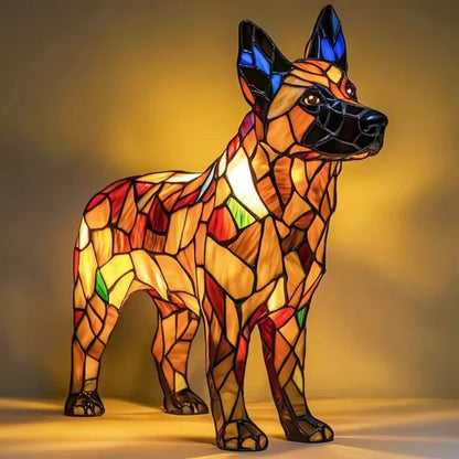 Lyshund™ - Unikt håndlavet lysende lamp, der får hjerter til at skinne