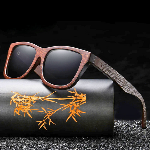 Bamboo sunglasses Ethan - Sustainable style &amp; timeless elegance