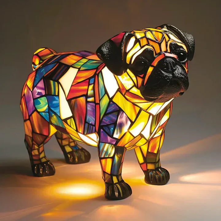Lyshund™ - Unikt håndlavet lysende lamp, der får hjerter til at skinne