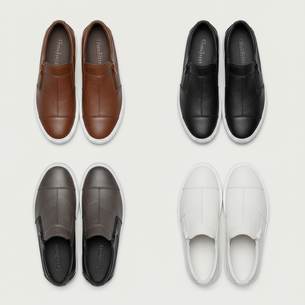 Neue Ashton Zip sneakers til ultimativ komfort og stil