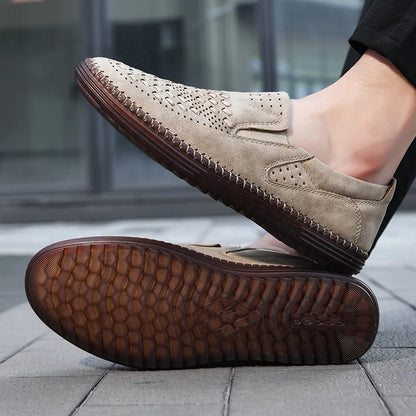 Carter James Premium Ægte Læder Loafer til Elegant Komfort