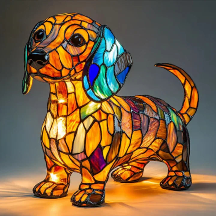 Lyshund™ - Unikt håndlavet lysende lamp, der får hjerter til at skinne