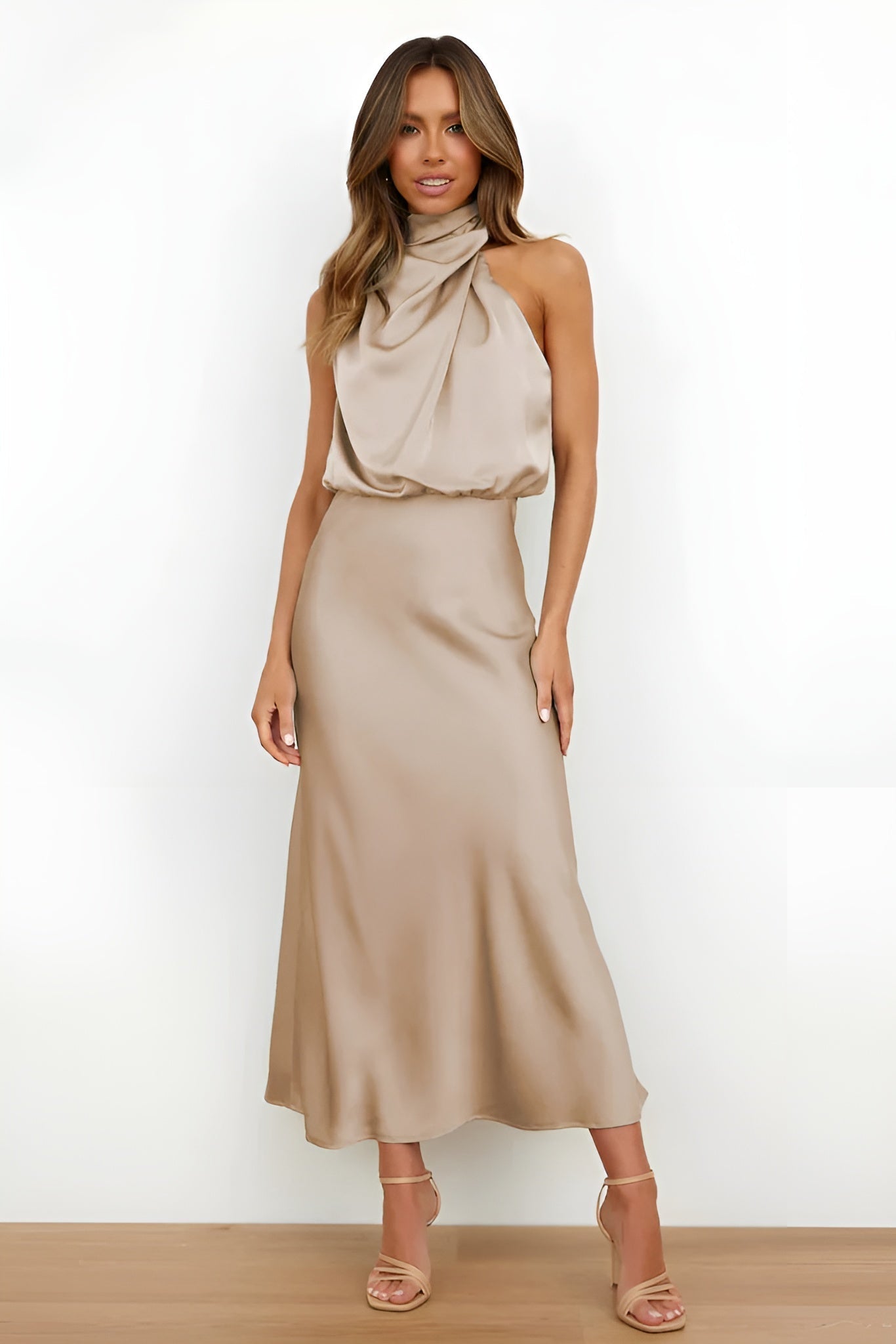 Juliana™ - Satin cocktailkjole
