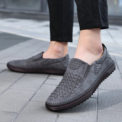 Carter James Premium Ægte Læder Loafer til Elegant Komfort