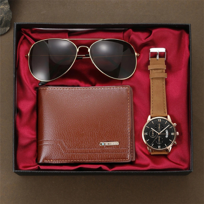 Exclusive 3-in-1 gift box for men