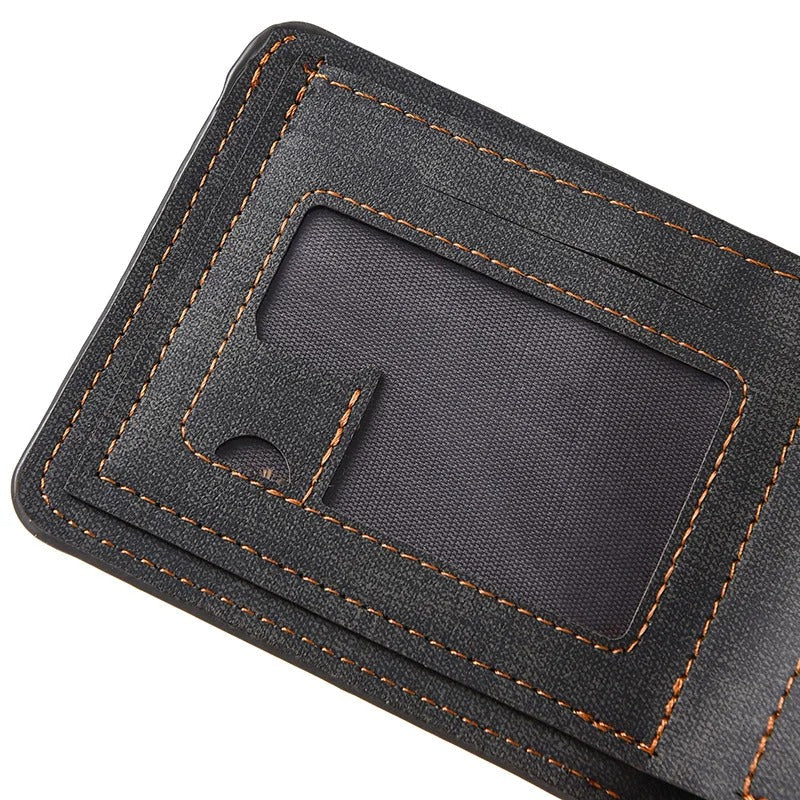 Wallet with push button lock Ironclad