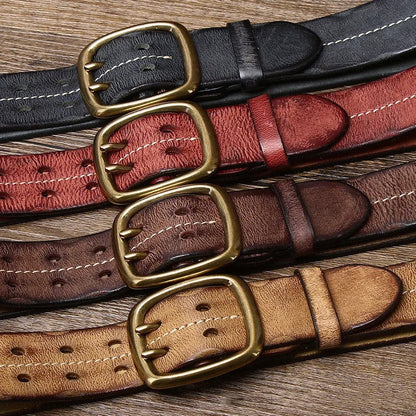 Rebel with the Outrider meat suede belt for a bold style