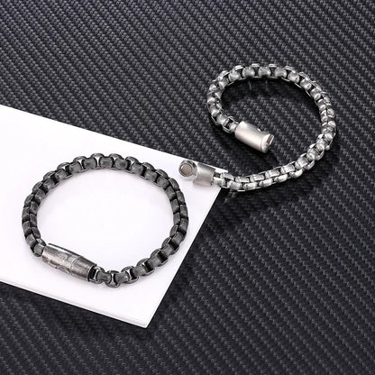 Men's chain and link bracelets Elegant and durable