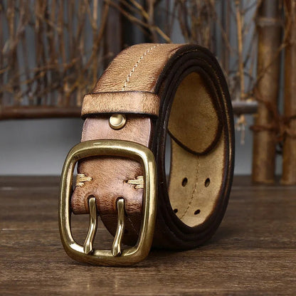 Rebel with the Outrider meat suede belt for a bold style