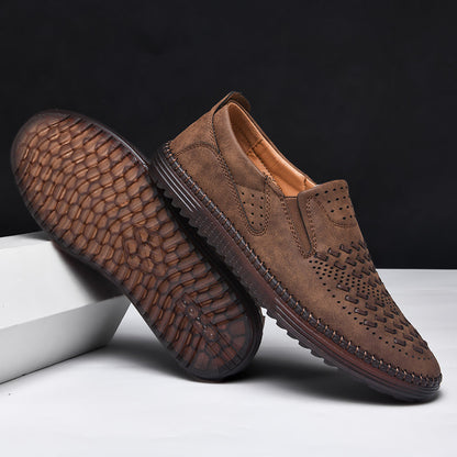 Carter James Premium Ægte Læder Loafer til Elegant Komfort