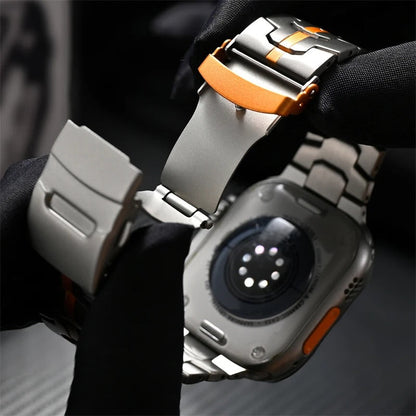 TITAN LINK - Strap for Apple Watch, durable and stylish bracelet