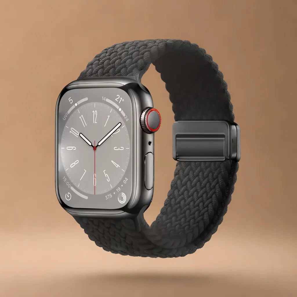 Stilvolles geflochtenes Armband für die Apple Watch