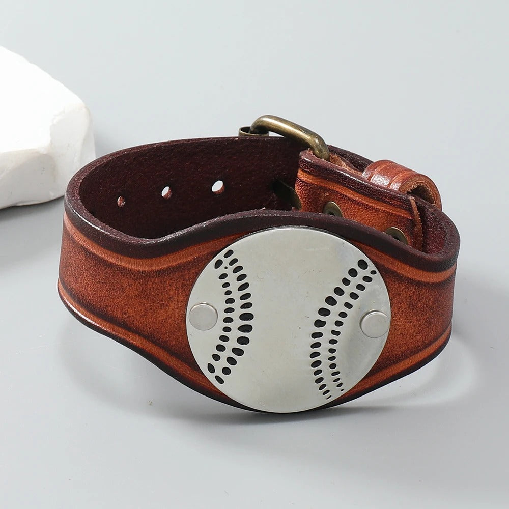 Baseball in the ninth inning bracelet