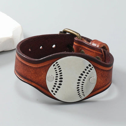 Baseball in the ninth inning bracelet
