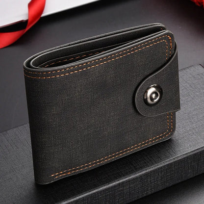 Wallet with push button lock Ironclad