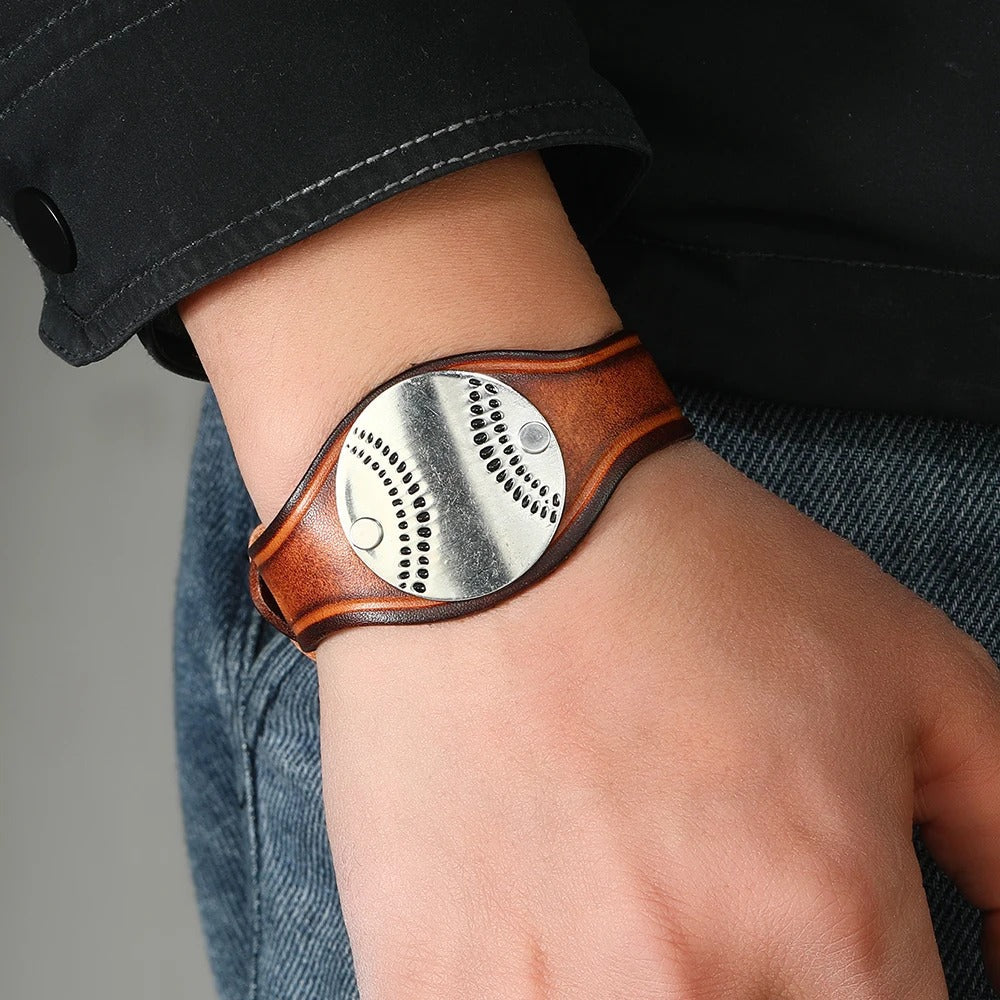 Baseball in the ninth inning bracelet