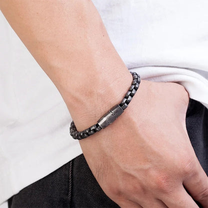 Men's chain and link bracelets Elegant and durable